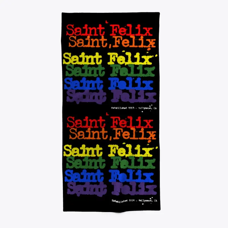 Saint Felix Pride Beach Towel