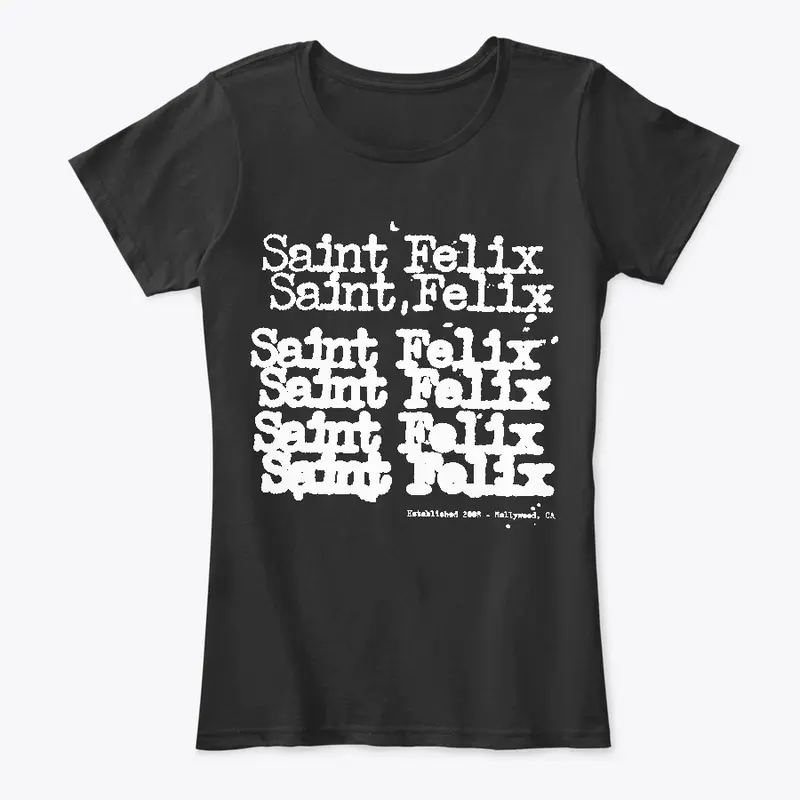 Womens Saint Felix Tee - White Label