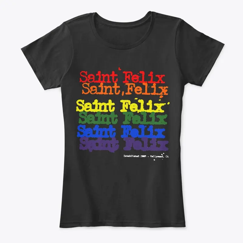 Womens Saint Felix Tee - Pride